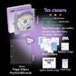 20 Capacity Hard CD Case Holder Kpop Idol Album Binder Organizer Portable Carrying DVD Binder Kawaii Home Albums Organizer S4