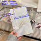 10pcs A6 Laser Binder Photocard Sleeves Kpop Idol Photo Album Binder 10PCS-3grid C3