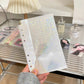 10pcs A6 Laser Binder Photocard Sleeves Kpop Idol Photo Album Binder