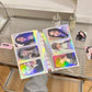 10pcs A6 Laser Binder Photocard Sleeves Kpop Idol Photo Album Binder