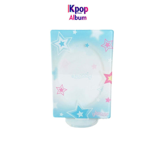 ins style simple bow desktop ornament three-inch Polaroid display standing brand star chasing peripheral DIY photo frame card cover