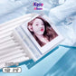 High-value ins water ripple card album, a palace grid of 3 inches, photo album, mini acrylic love bean small card storage album