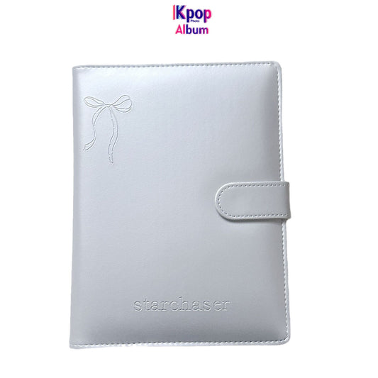 A5 silver butterfly card album, star-chasing Sigong Gepiben small card Polaroid storage album