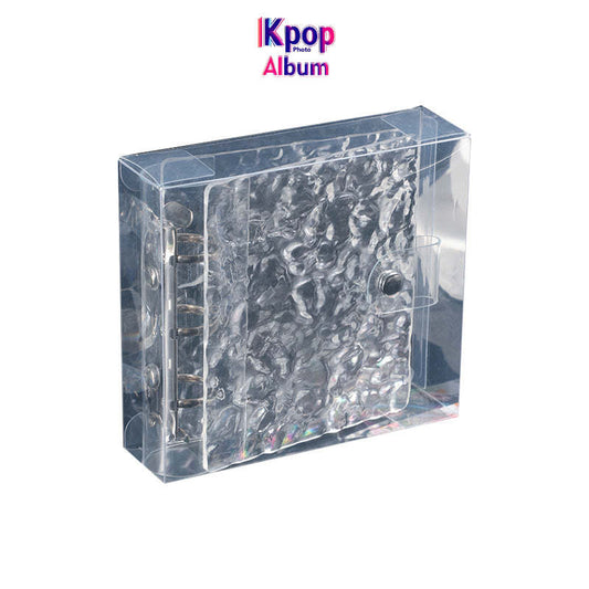 crystal one grid pony Poly card album Polaroid star chasing small card storage album ins album