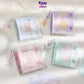 3 Ring Binder Mini Binder Loose-leaf Book +10 Inner Pages Photo Sleeves Small Binder